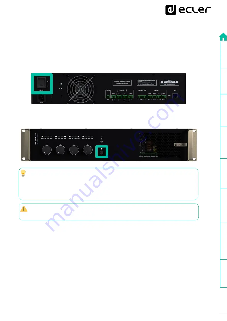 Ecler HADA Series User Manual Download Page 11