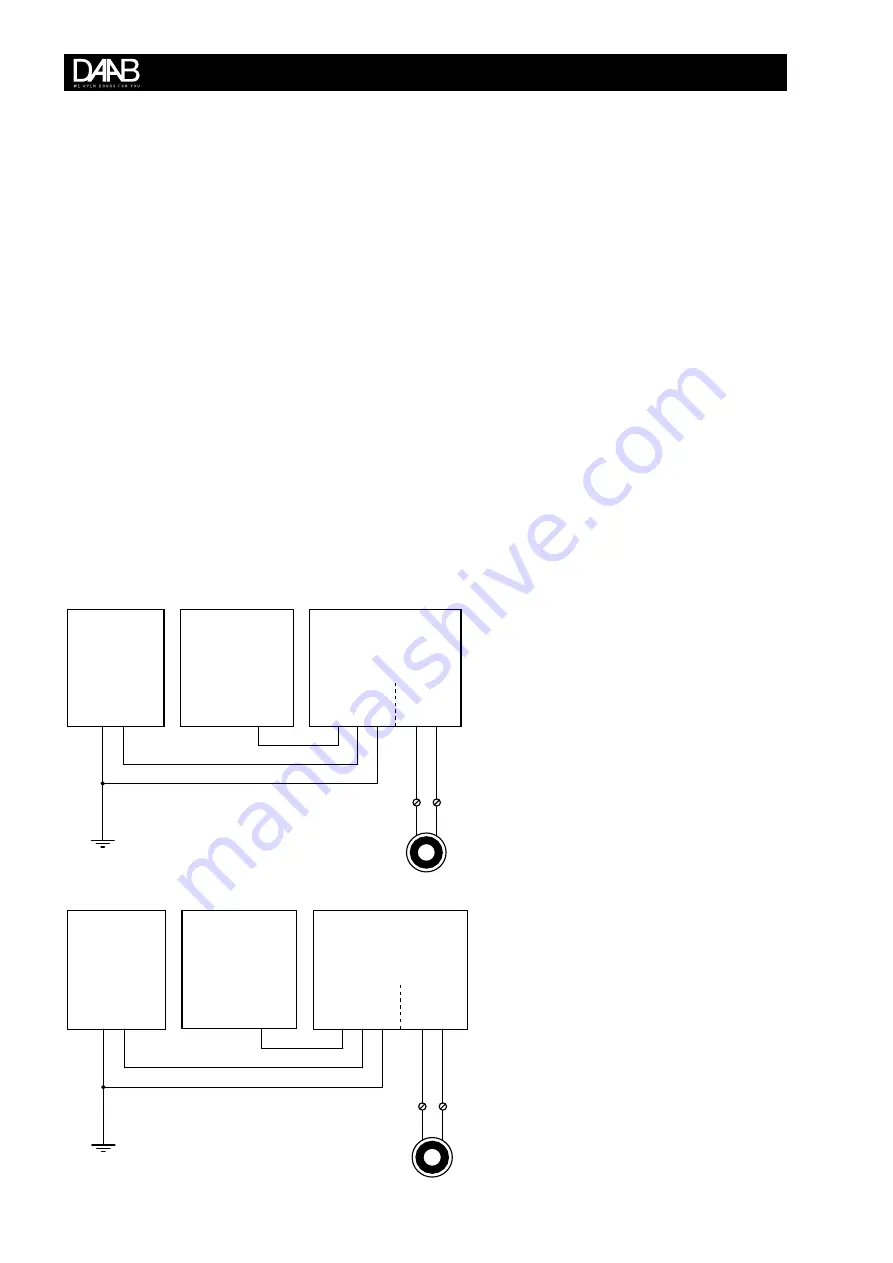 FAAC DAAB DB310 Instruction Manual Download Page 3