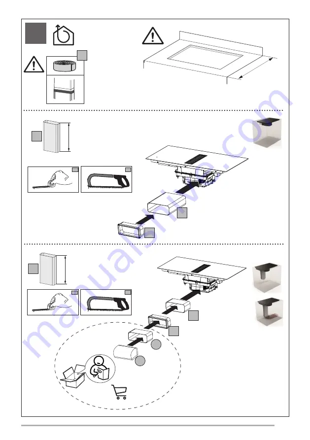 Faber GALILEO LINEAR A830 Installation Manual Download Page 19