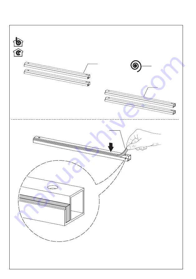 Faber T-SHELF BK MATT A180 Installation Manual Download Page 17