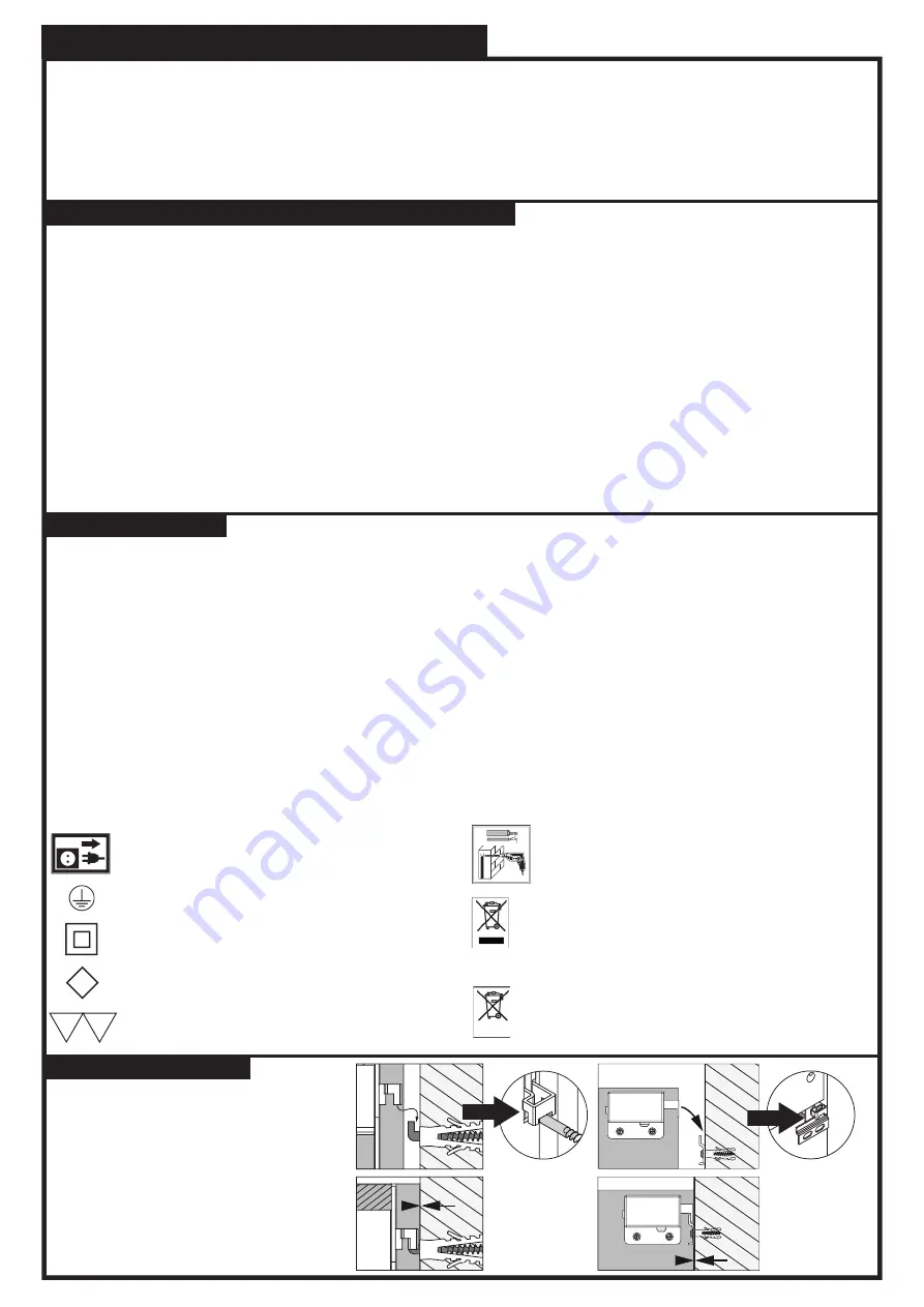 Fackelmann 82951 Instructions For Mounting And Use Download Page 3