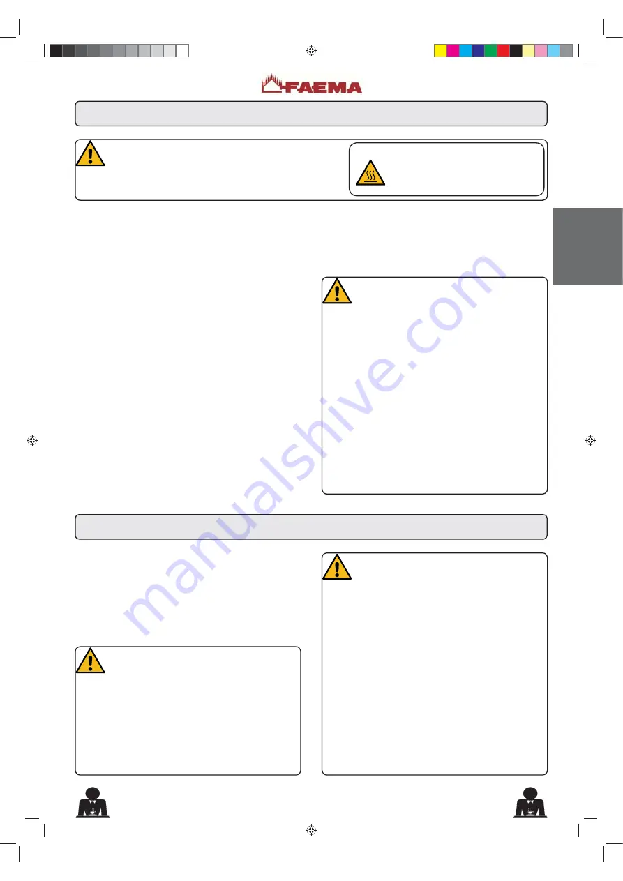 Faema E91N/A Ambassador SE Use And Installation Download Page 33