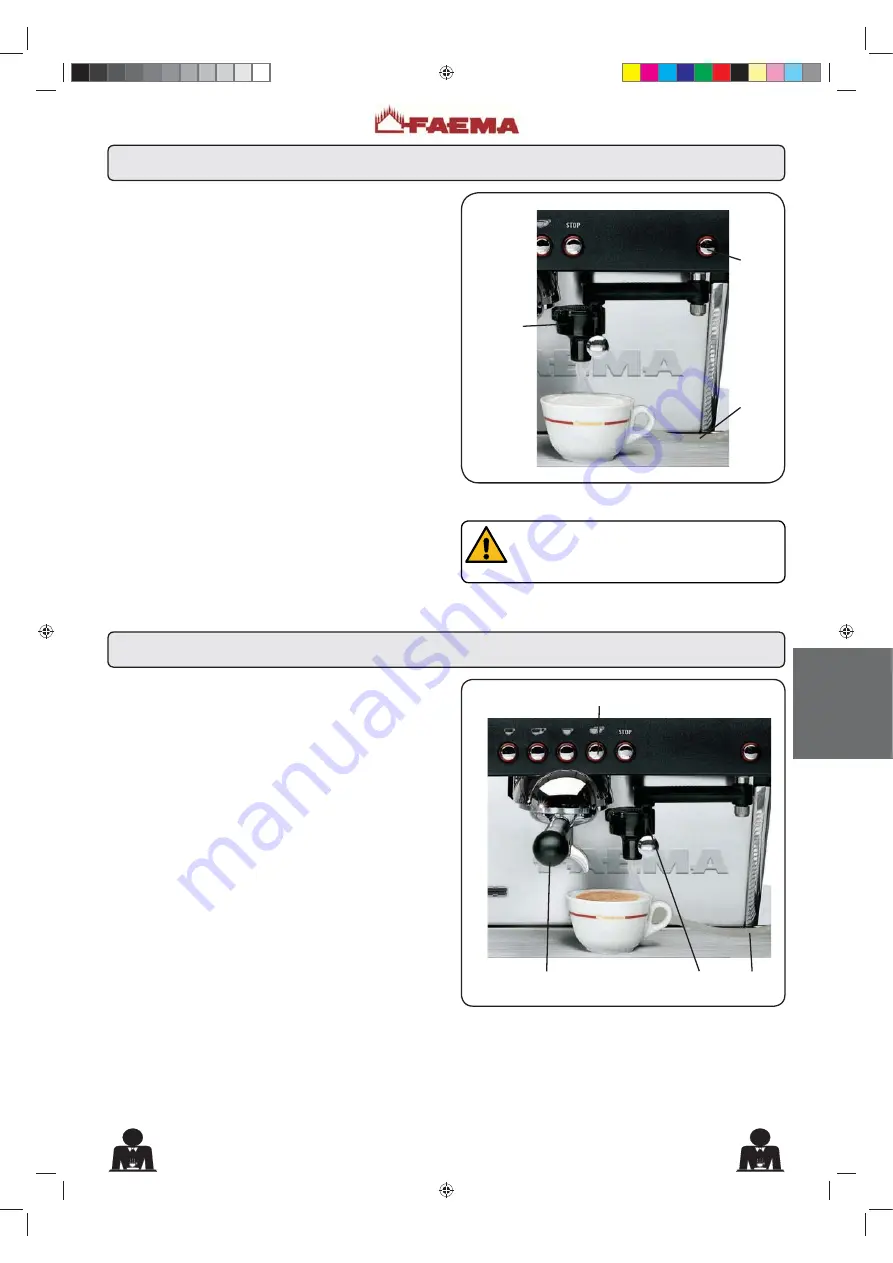 Faema E91N/A Ambassador SE Use And Installation Download Page 93