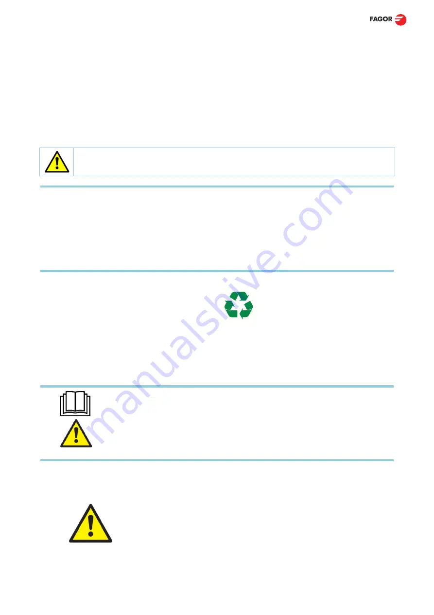 Fagor M-E915 BM Installation, Usage And Maintenance Instructions Download Page 37