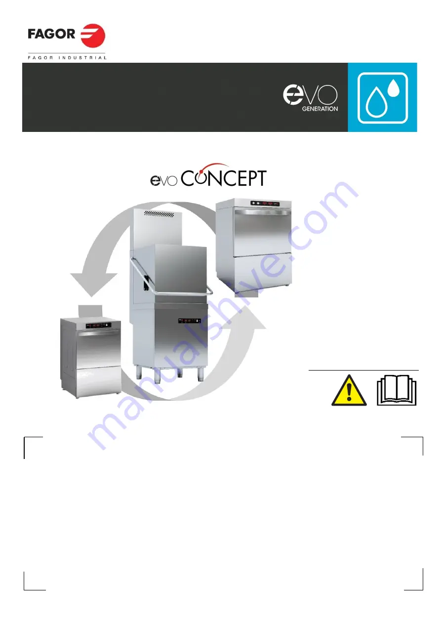 Fagor W Series General Instruction For Installation Use And Maintenance Download Page 1