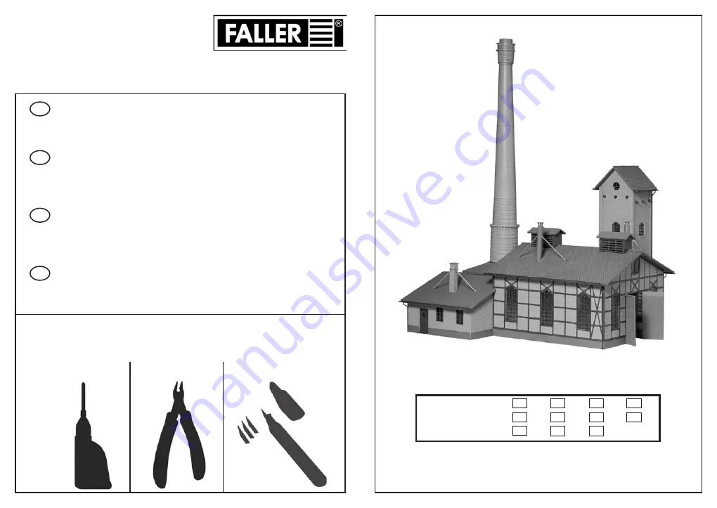 Faller 191794 Manual Download Page 1