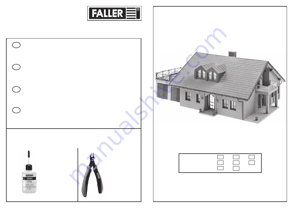 Faller 1985 Manual Download Page 1