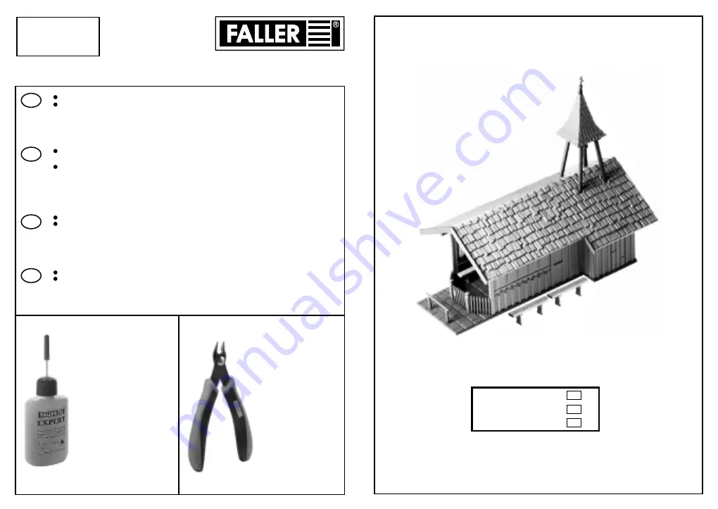 Faller 242 Quick Start Manual Download Page 1