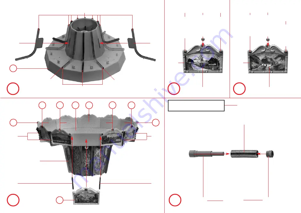 Faller CHAIROPLANE 140460/2 Assembly Instructions Manual Download Page 3