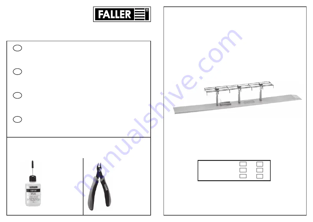 Faller PLATFORM Quick Start Manual Download Page 1