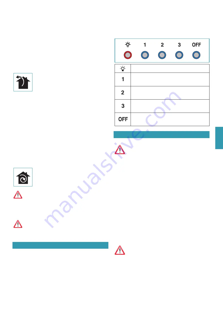 FALMEC airmec Built-in 70 Instruction Booklet Download Page 38