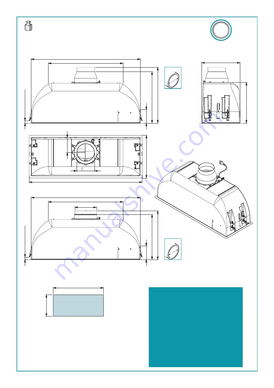 FALMEC Design Gruppo Incasso Plus Instruction Booklet Download Page 6