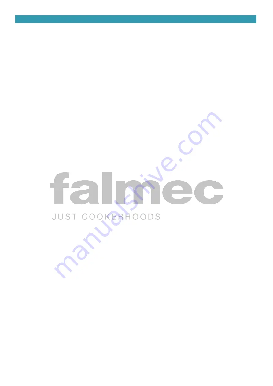 FALMEC Design Lumen 60 Inox Instruction Booklet Download Page 89