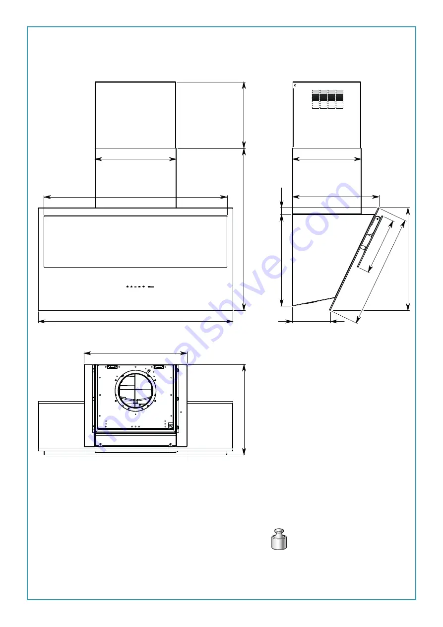 FALMEC FDVER36W5BK Скачать руководство пользователя страница 3