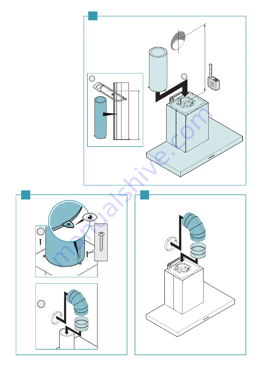 FALMEC LUMEN 90 NRS Instruction Booklet Download Page 7