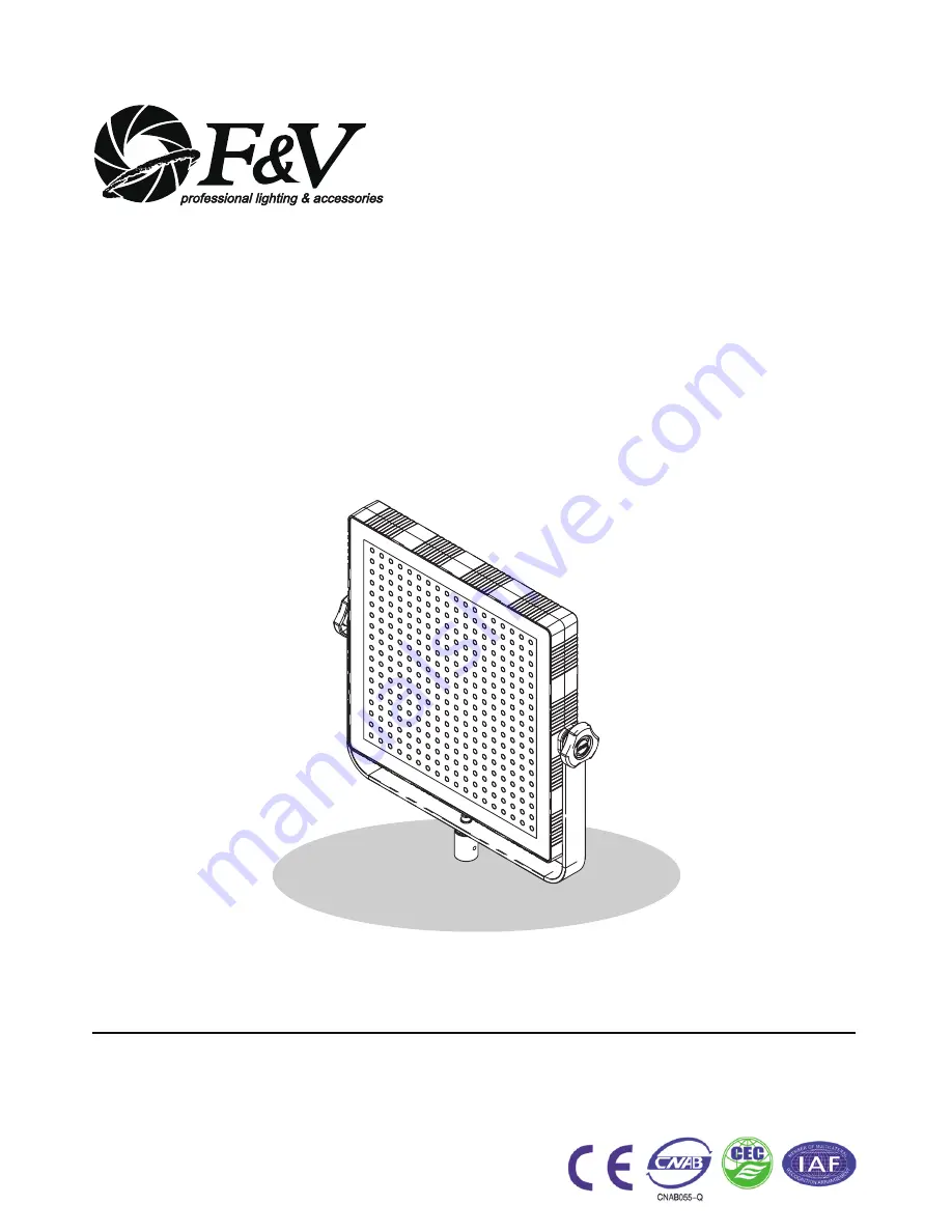 F&V X300 User Manual Download Page 1