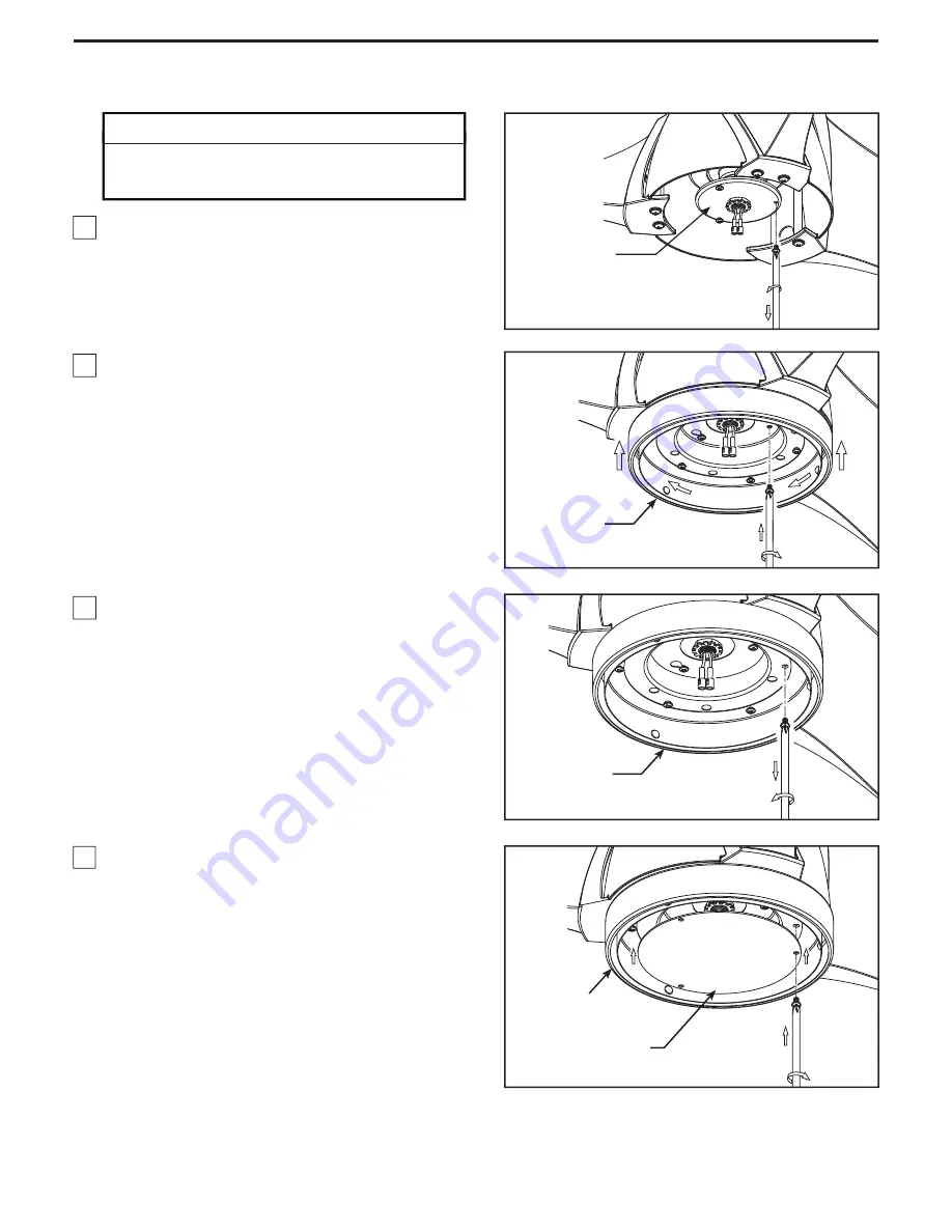 Fanimation KLEAR FPD6858 Series Скачать руководство пользователя страница 14