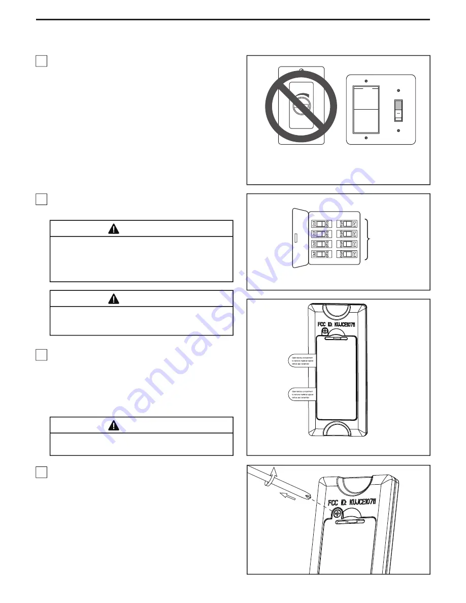 Fanimation KLEAR FPD6858 Series Manual Download Page 16