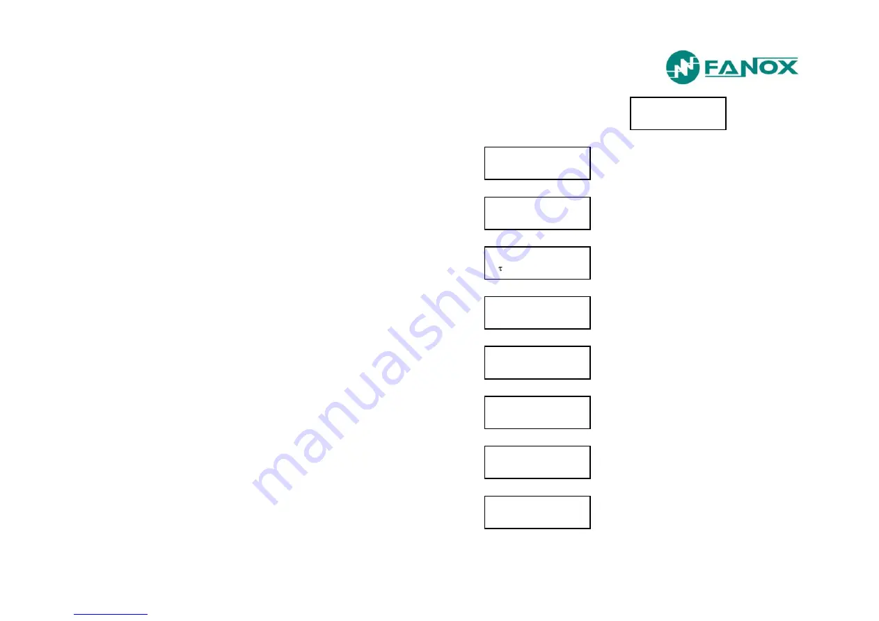 FANOX SIA-F User Manual Download Page 108