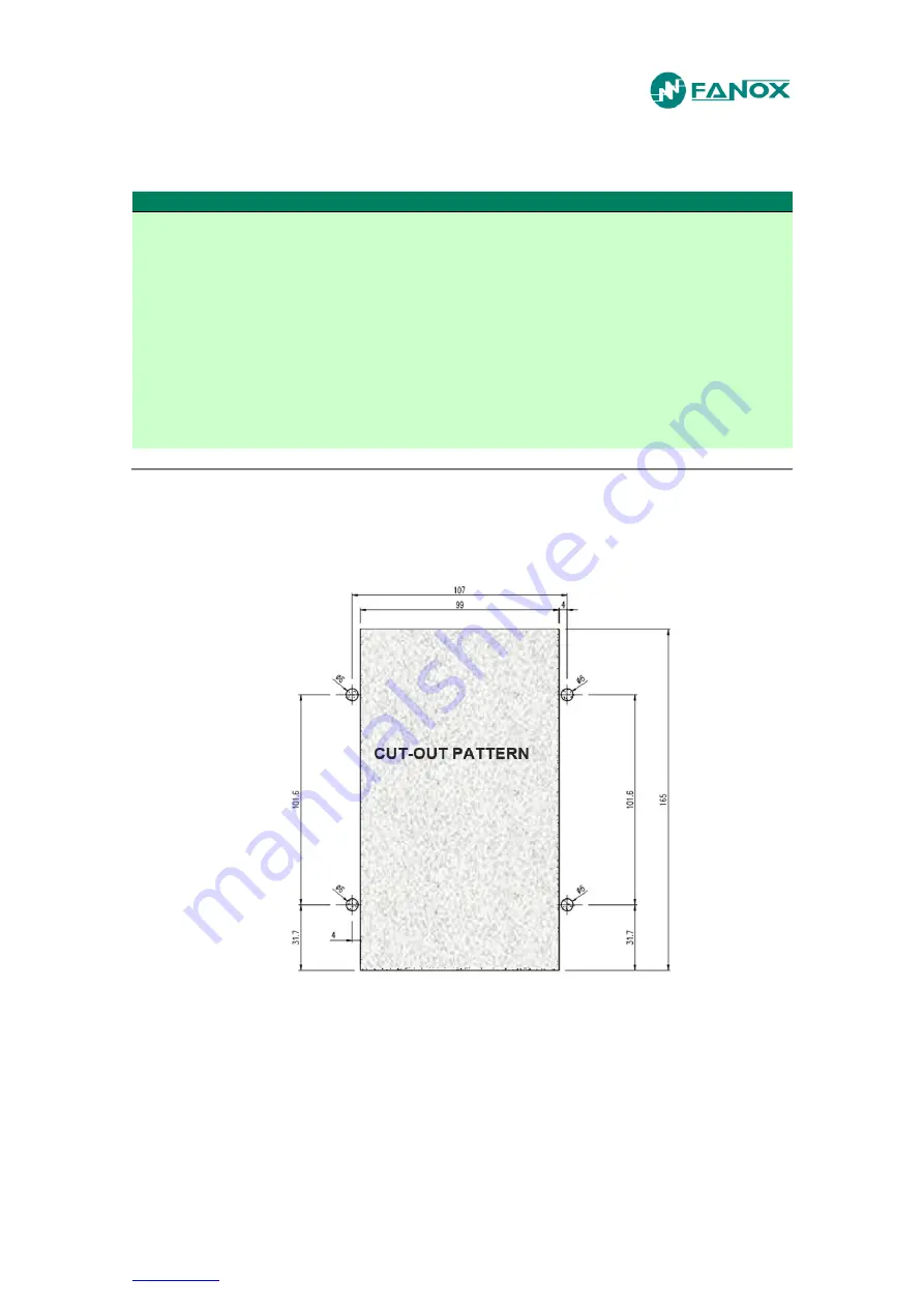 FANOX SIL-A Installation & Commissioning Manual Download Page 6