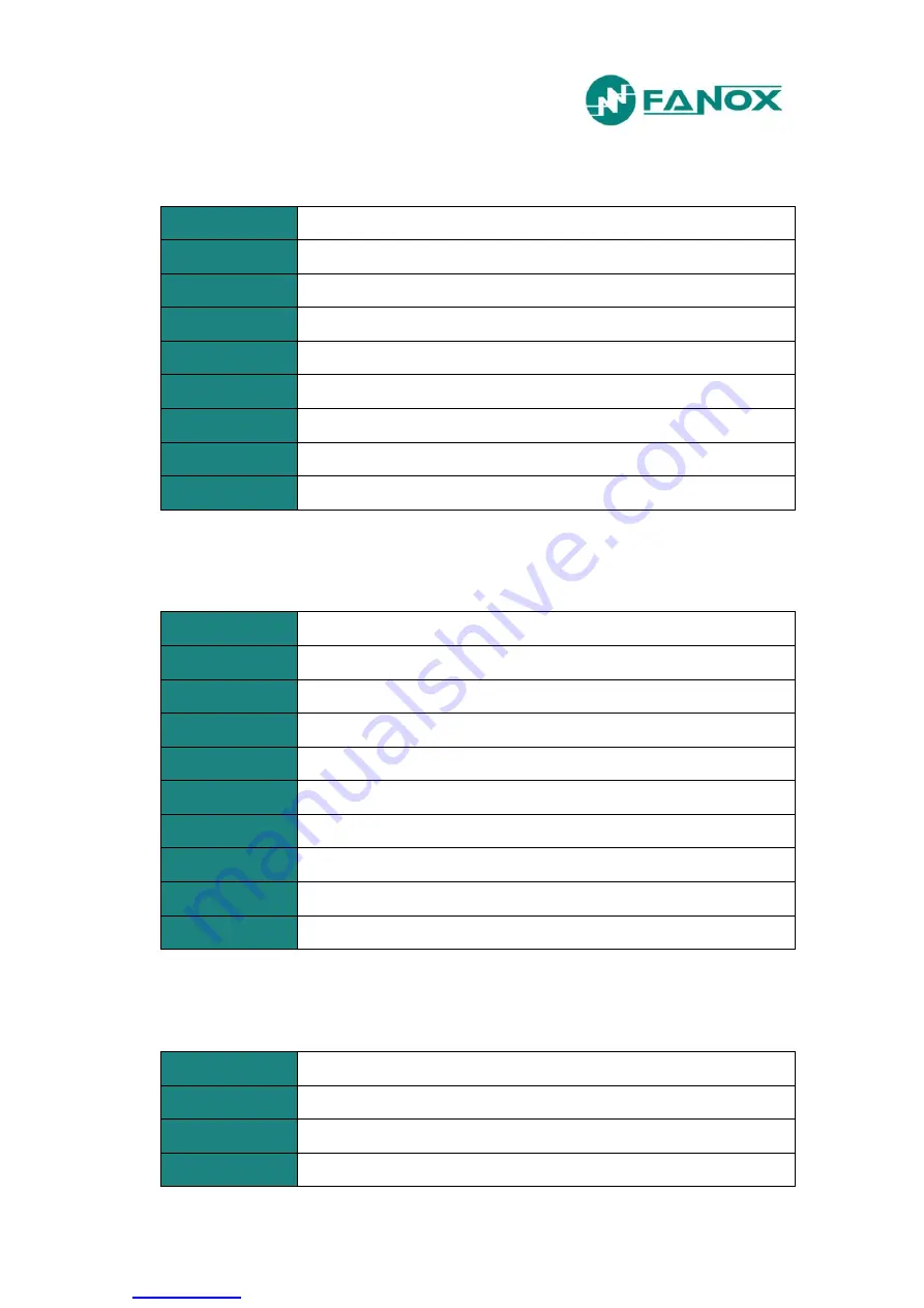 FANOX SIL-D00 User Manual Download Page 210