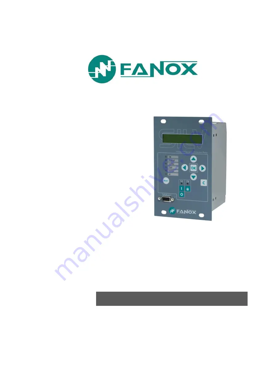 FANOX SIL-V User Manual Download Page 1