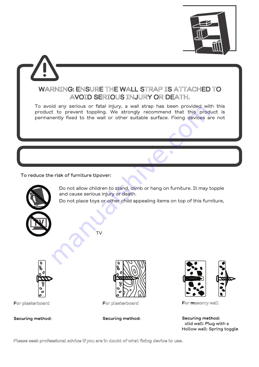 fantastic furniture Alfa Assembly Instructions Manual Download Page 2