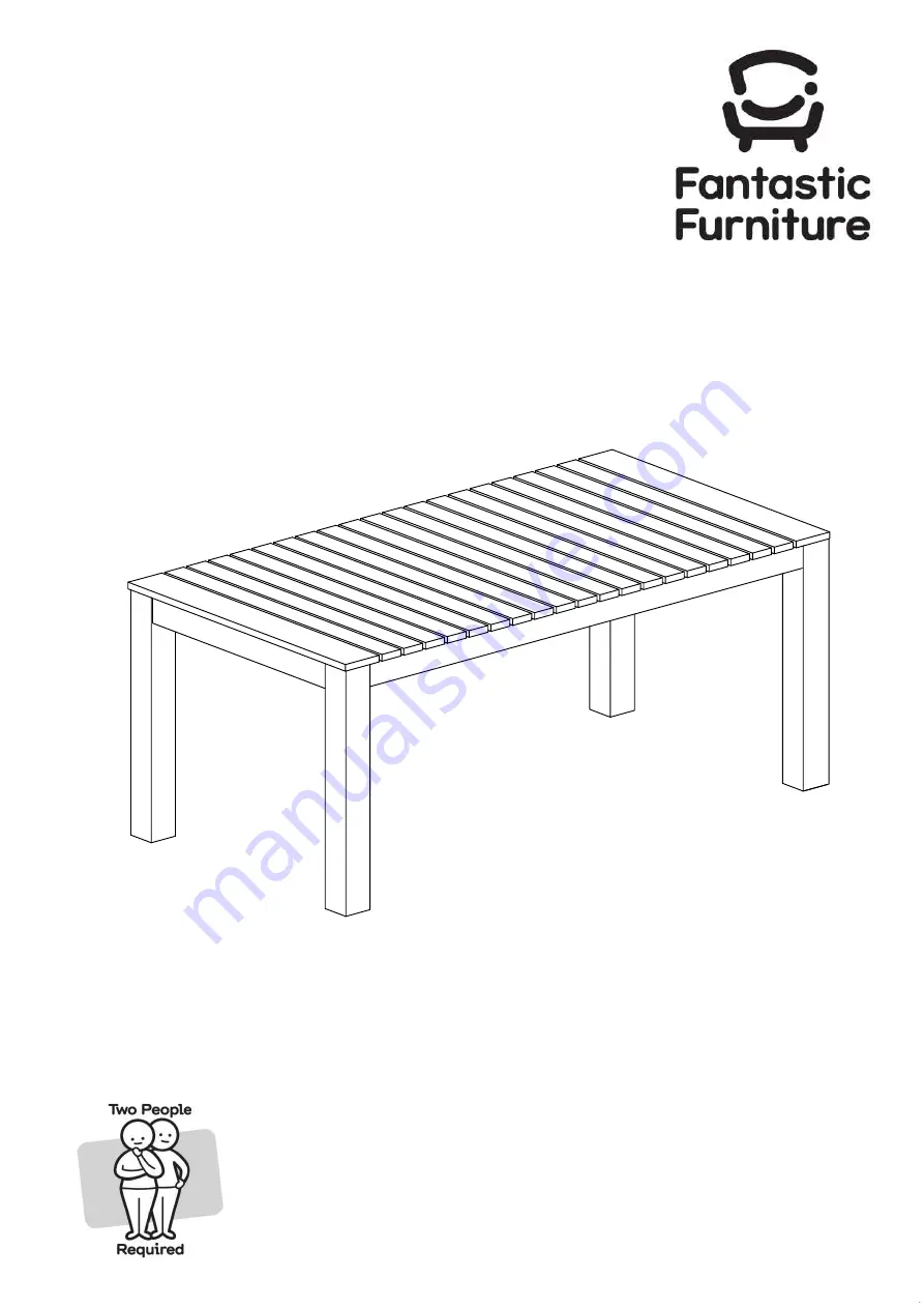 fantastic furniture Bermuda Manual Download Page 1