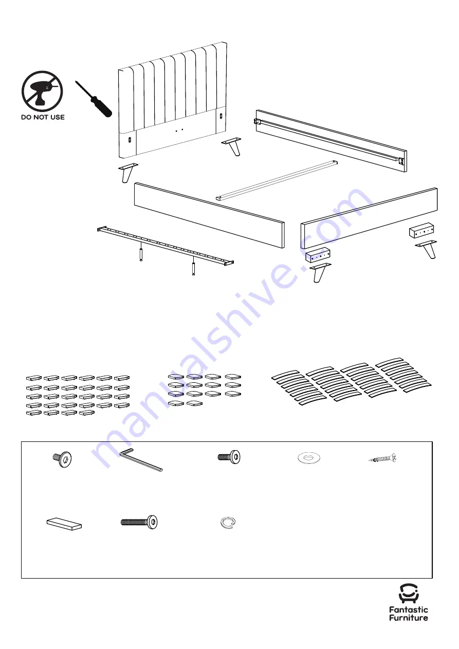 fantastic furniture Montana Queen Bed Скачать руководство пользователя страница 4