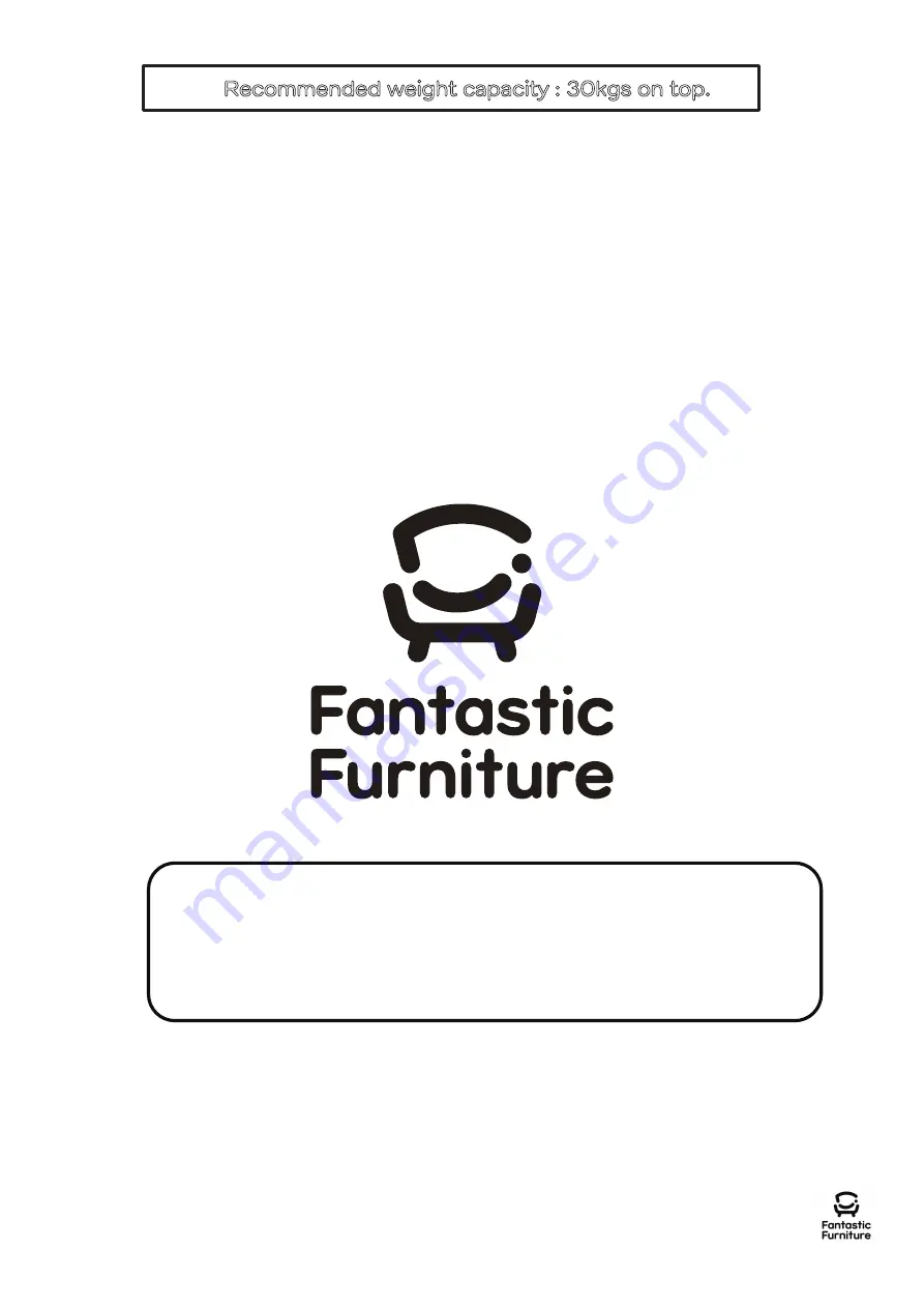 fantastic furniture Nook Quick Start Manual Download Page 2