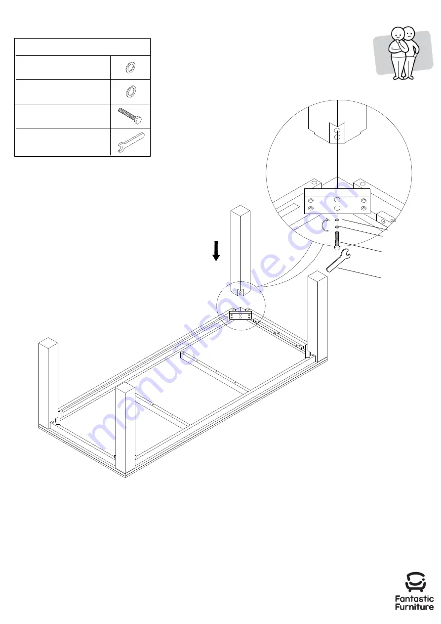 fantastic furniture PARKER Assembly Instructions Manual Download Page 10