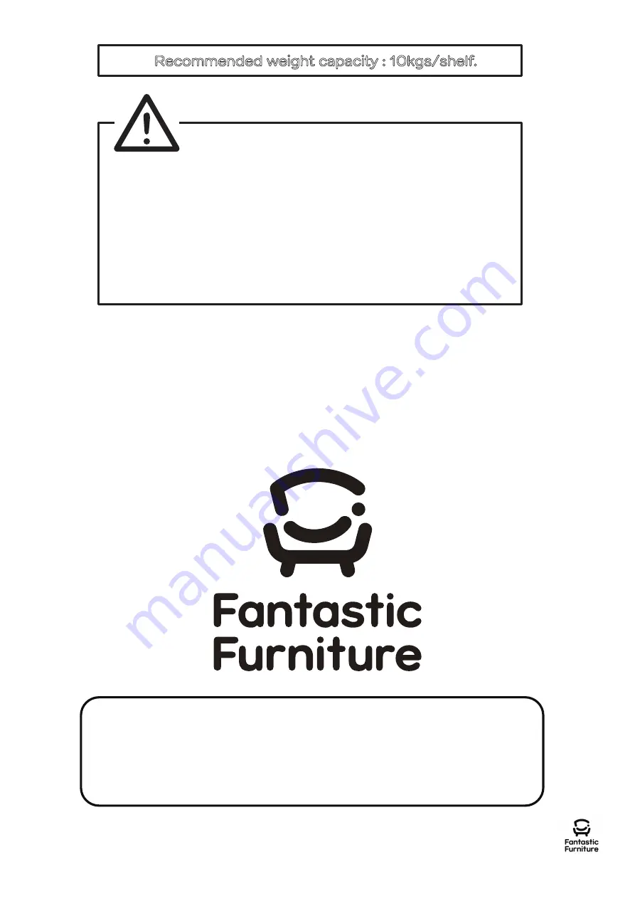 fantastic furniture STOCKHOLM Assembly Instructions Manual Download Page 2