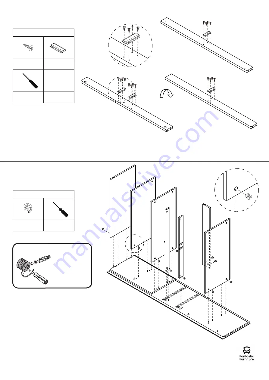 fantastic furniture STOCKHOLM Assembly Instructions Manual Download Page 6