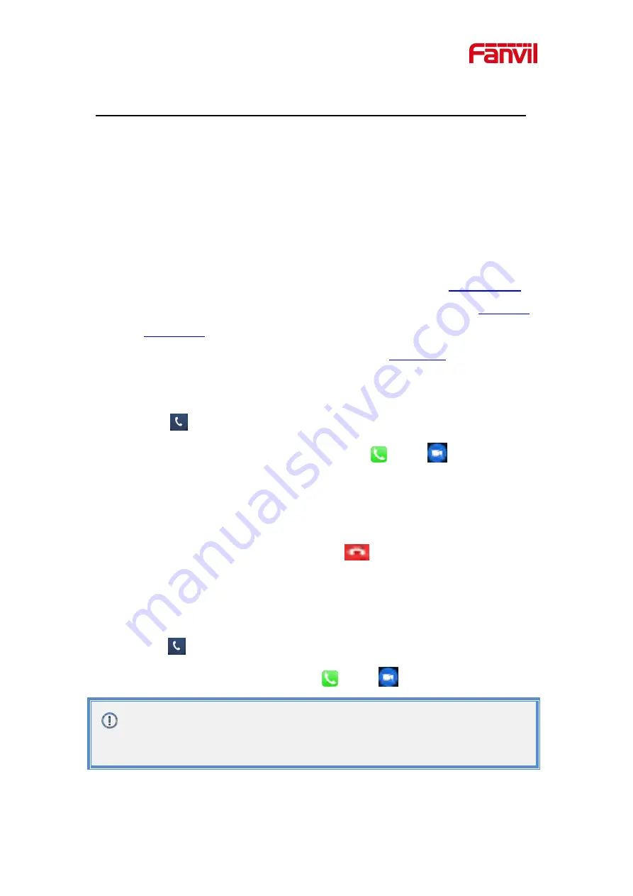 Fanvil i504 Series User Manual Download Page 22