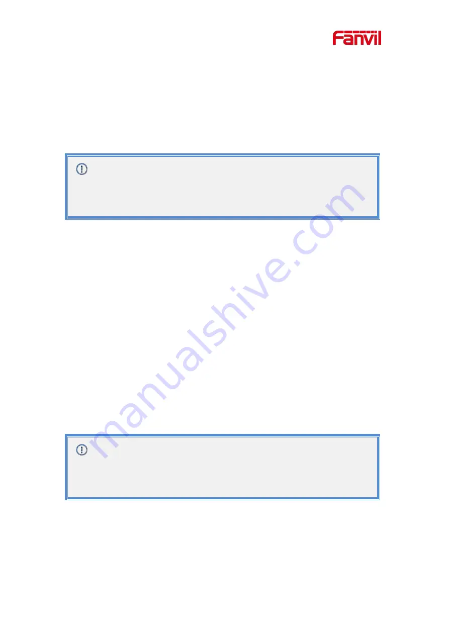 Fanvil i504 Series User Manual Download Page 83