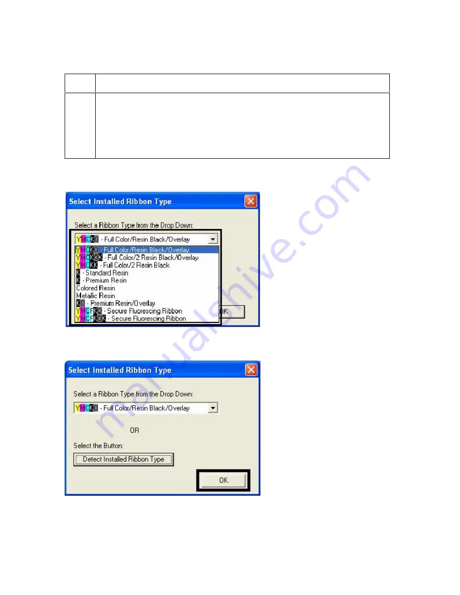 Fargo FARGO DTC 400 User Manual Download Page 55