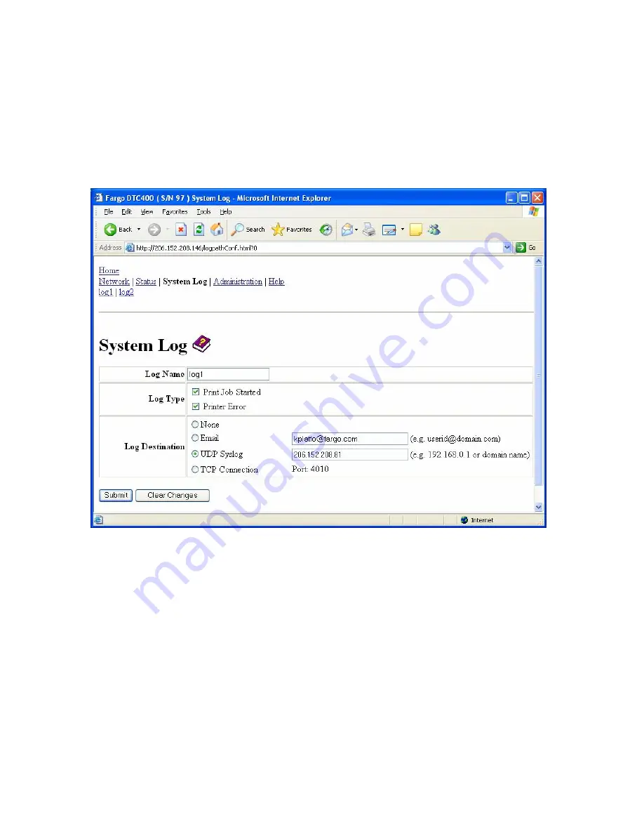 Fargo FARGO DTC 400 User Manual Download Page 145