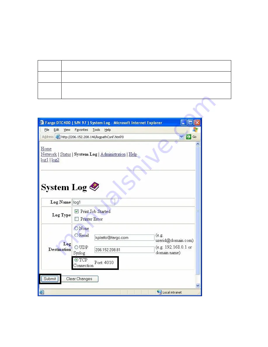 Fargo FARGO DTC 400 User Manual Download Page 152