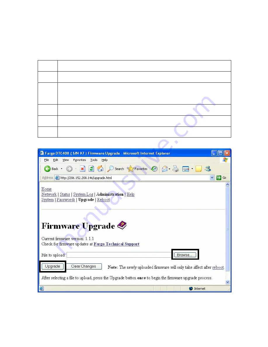 Fargo FARGO DTC 400 User Manual Download Page 158