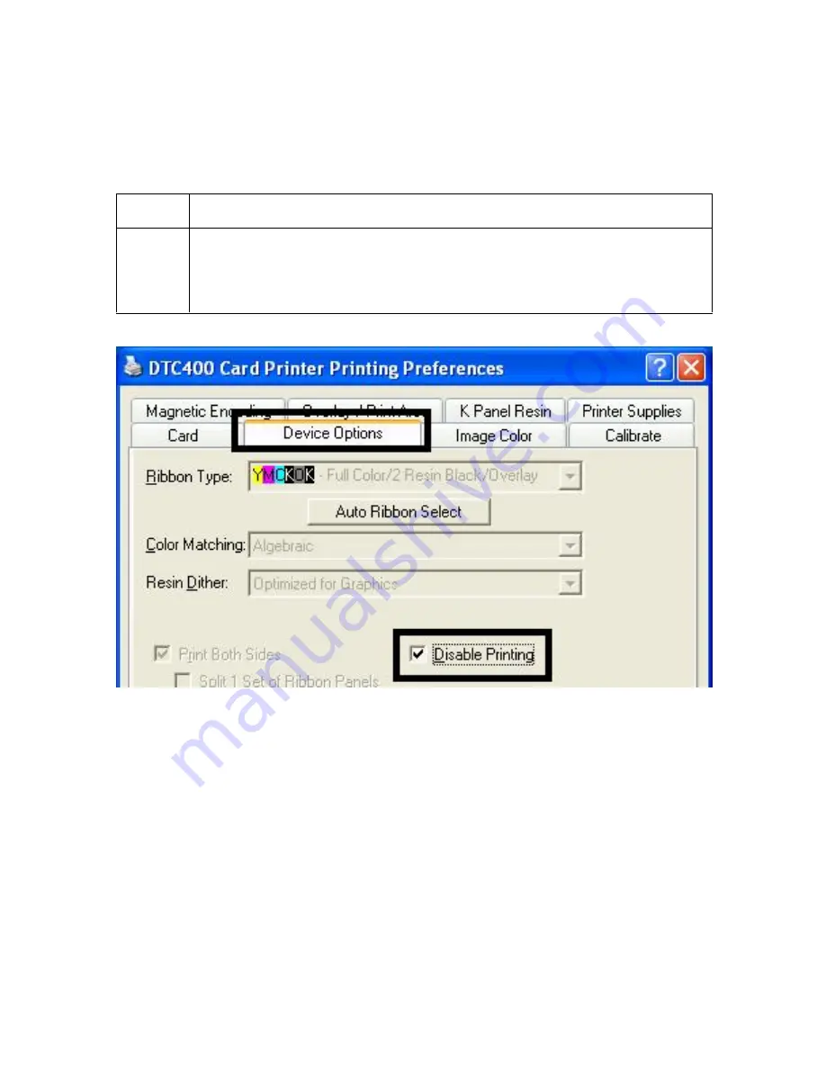 Fargo FARGO DTC 400 User Manual Download Page 207