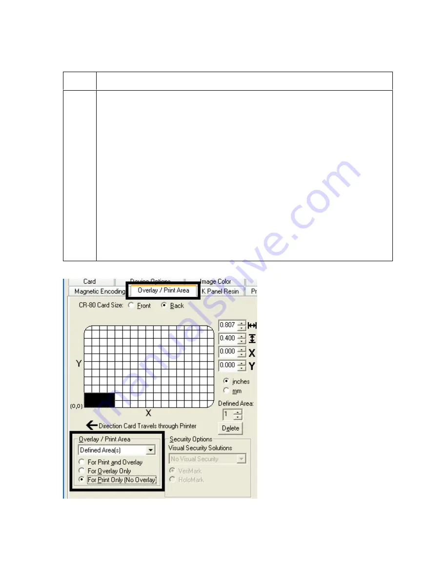 Fargo FARGO DTC 400 User Manual Download Page 243