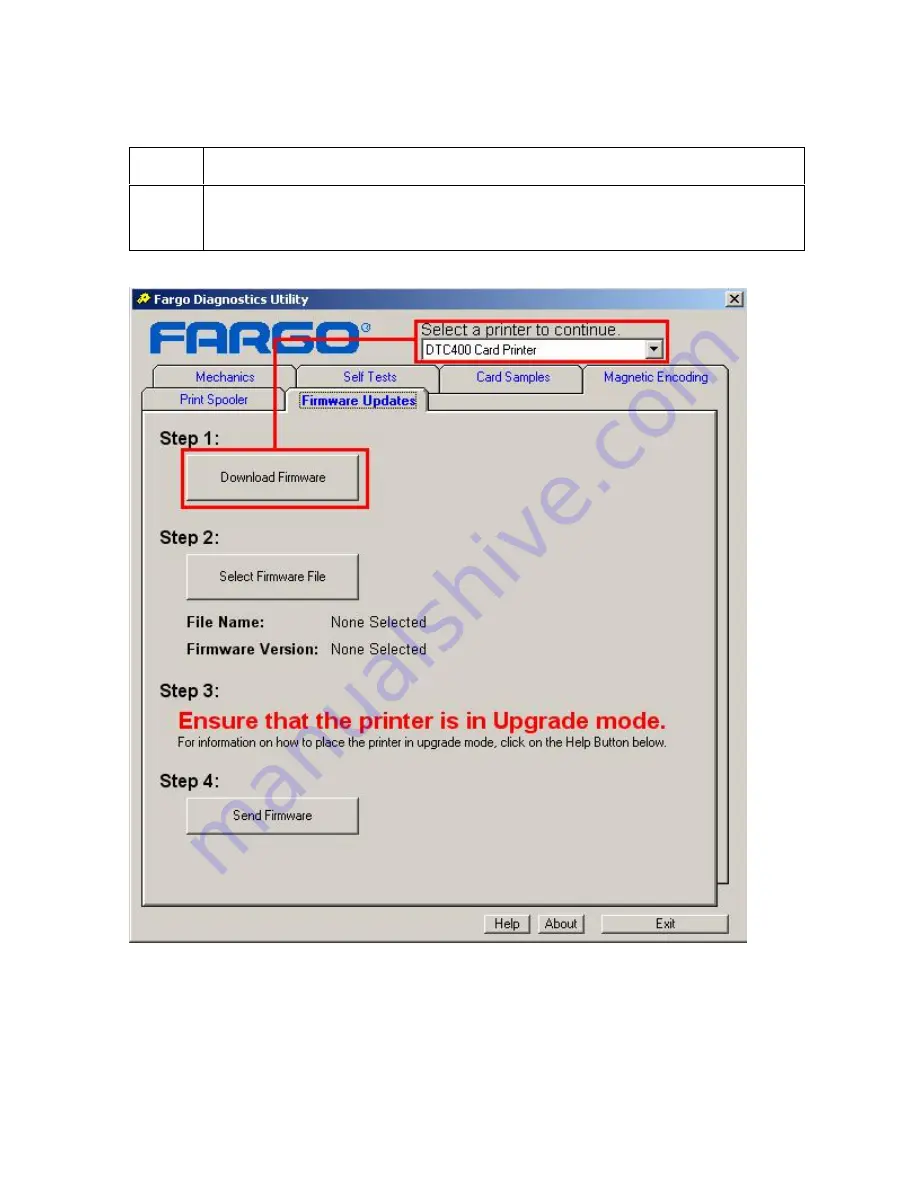 Fargo FARGO DTC 400 User Manual Download Page 297