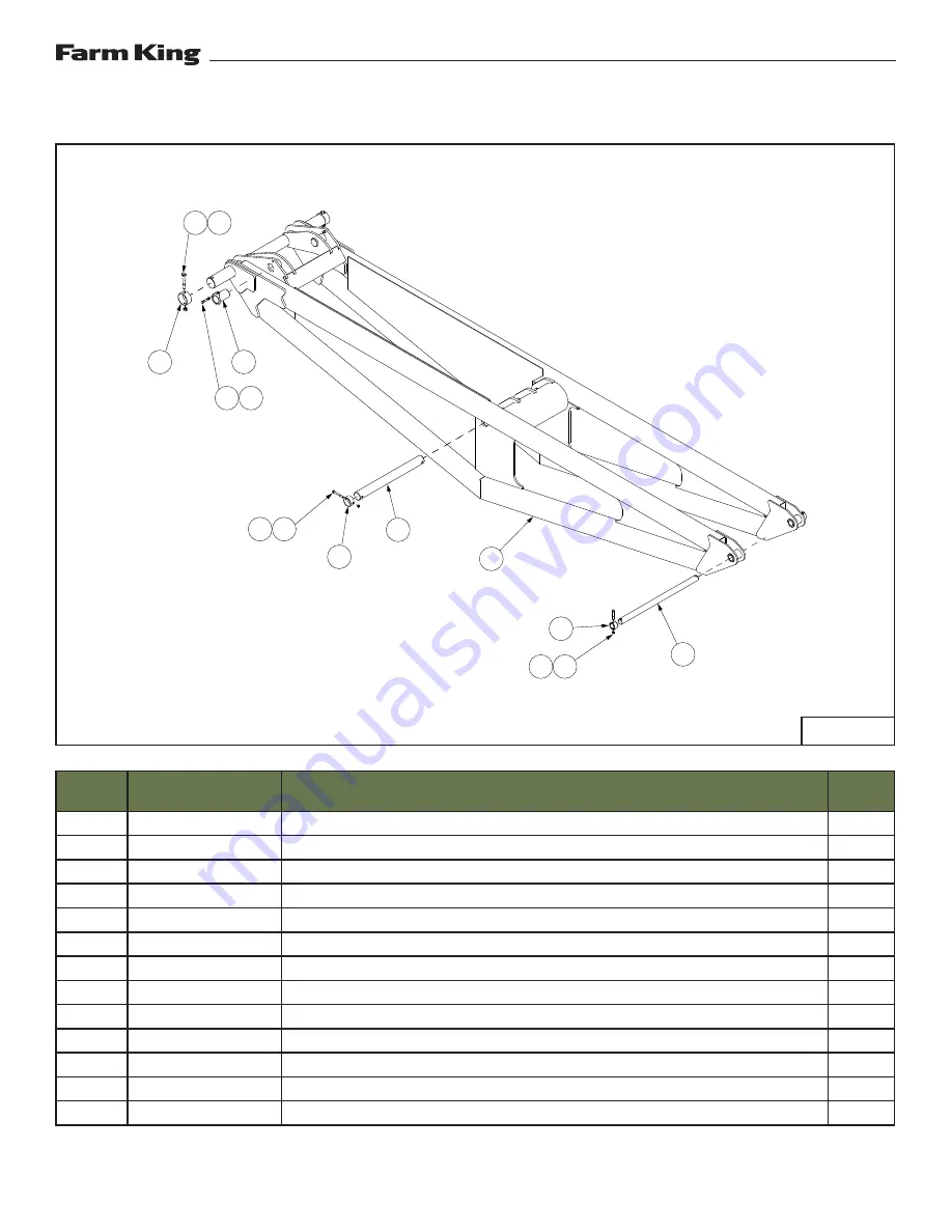 Farm King 1684 Operator And Parts Manual Download Page 97