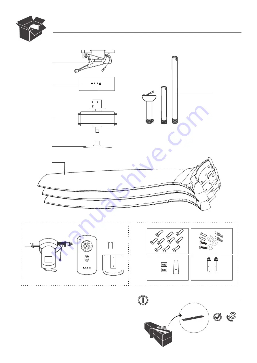 Faro Barcelona Just Fan XL Manual Download Page 22