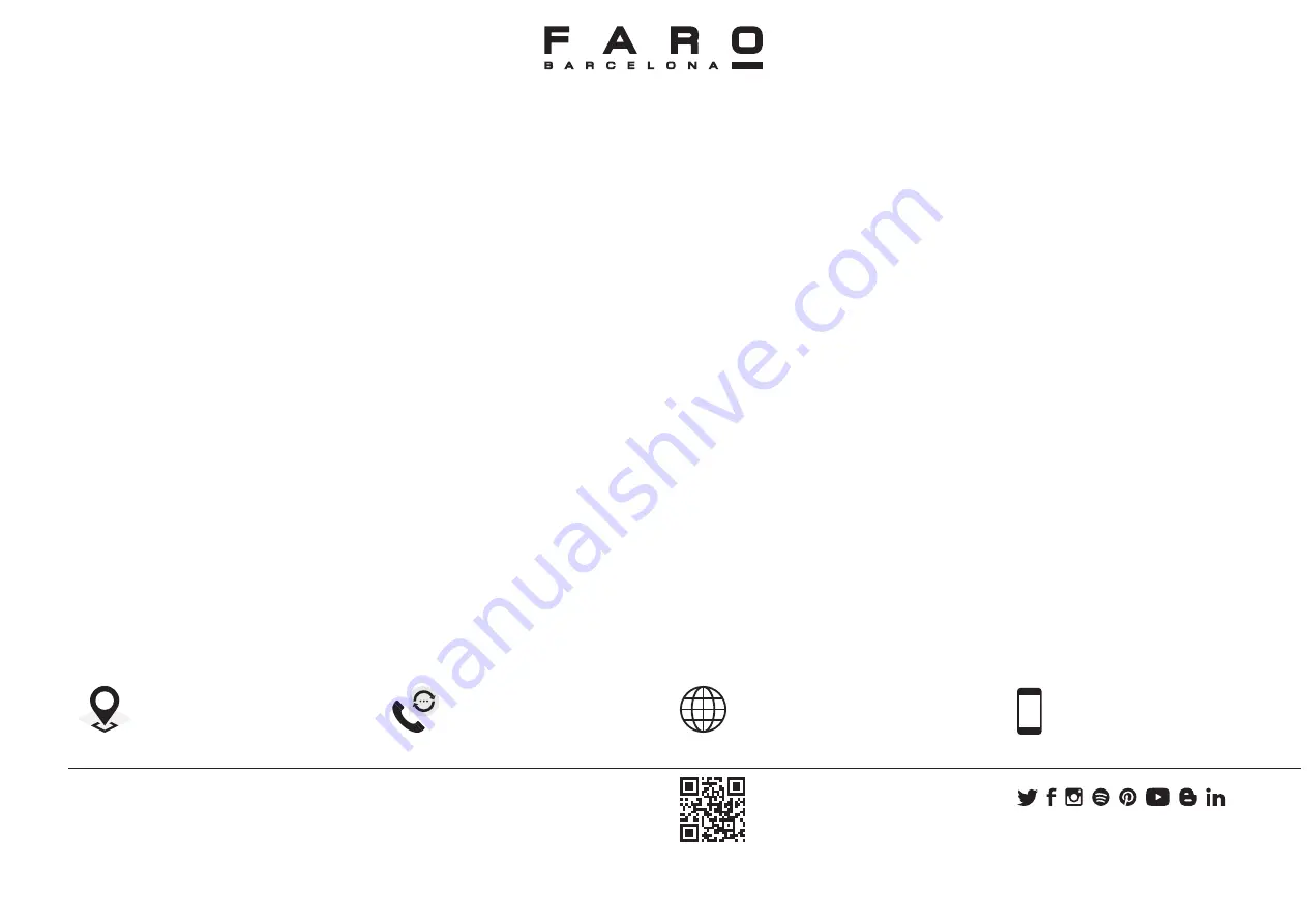 Faro Barcelona Just Fan XL Manual Download Page 33