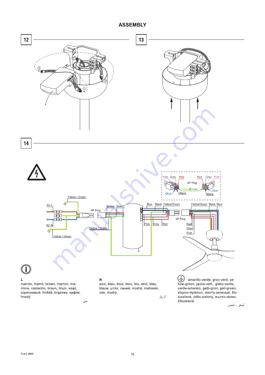 Faro Barcelona MINI PUNT S Manual Download Page 10