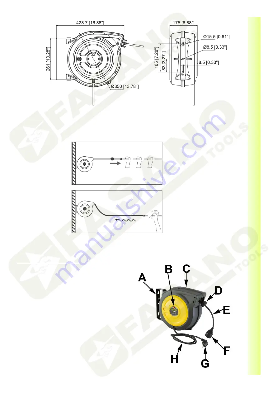 FASANO TOOLS FG 225/SK1.5 Скачать руководство пользователя страница 3