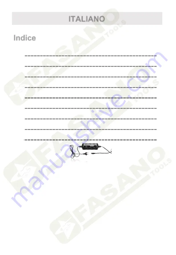 FASANO TOOLS FG 98/A6 Скачать руководство пользователя страница 2