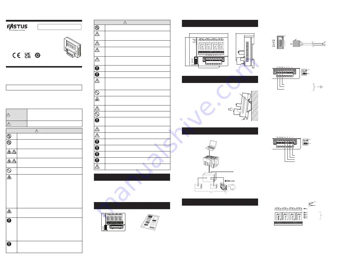 Fastus UR-DS4DA Instruction Manual Download Page 1