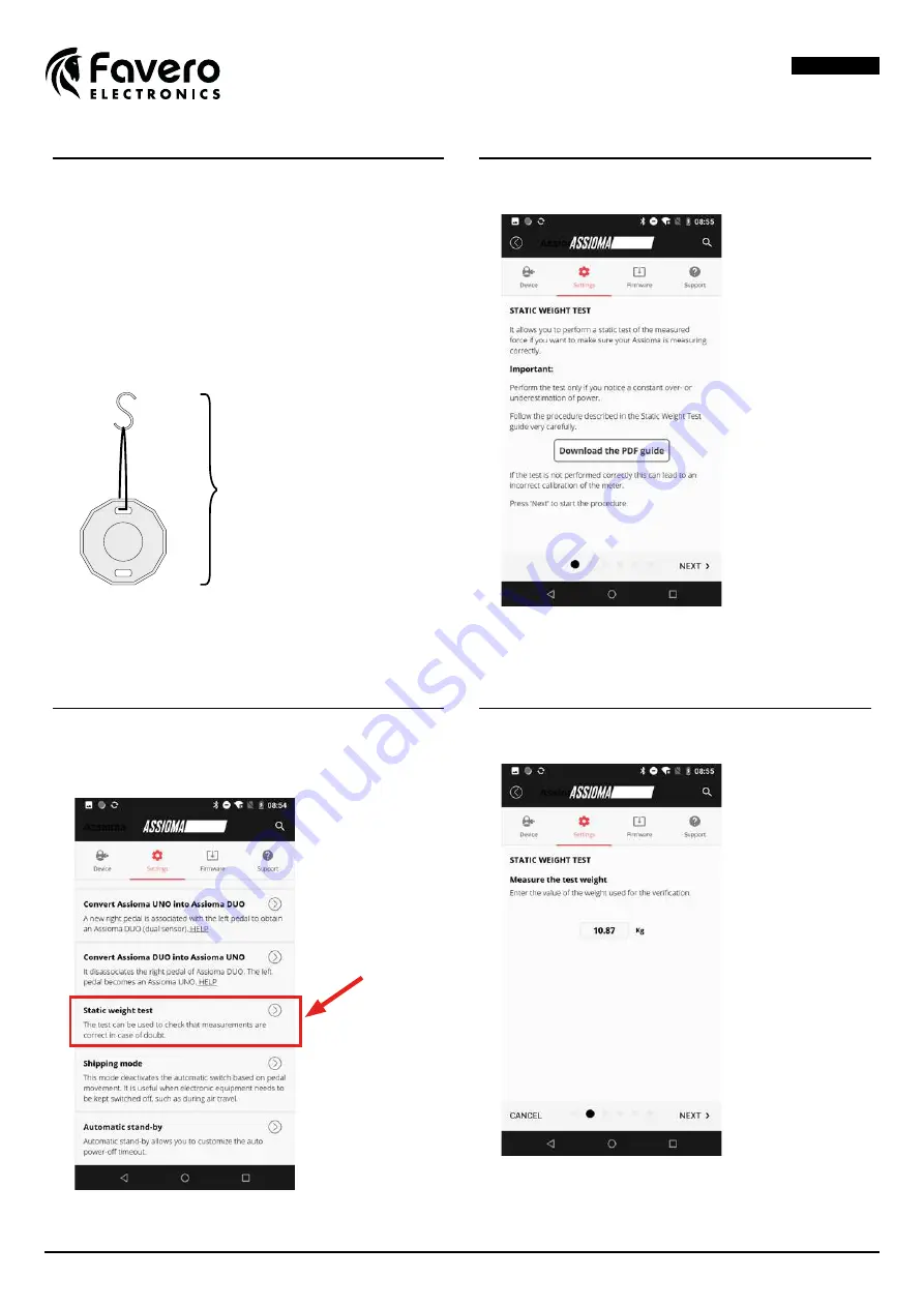 Favero Electronics ASSIOMA UNO Test Download Page 3